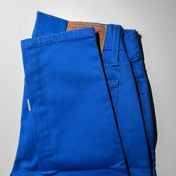 Levi's Vibrant Blue 710 Super Skinny Women’s Denim - Picture 2 of 3